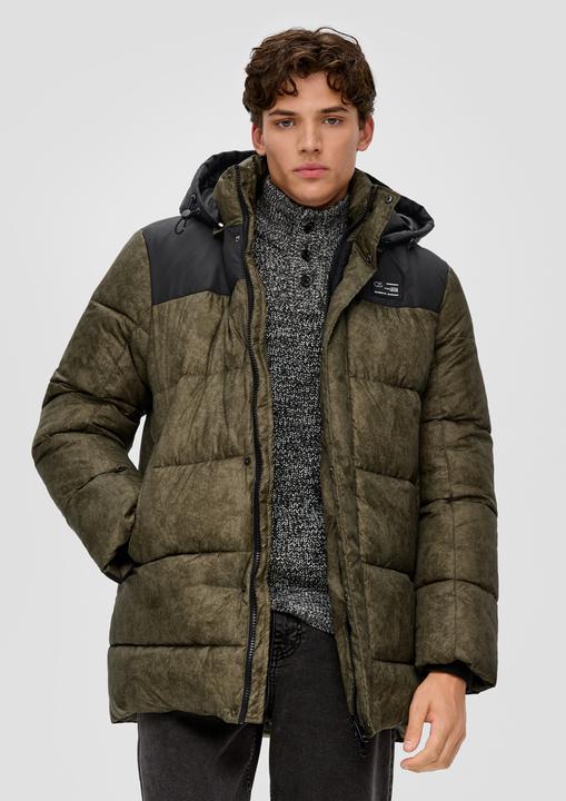 Immagine prodotto s.Oliver Outdoor-Mantel Steppjacke in Colour Blocking-Optik
