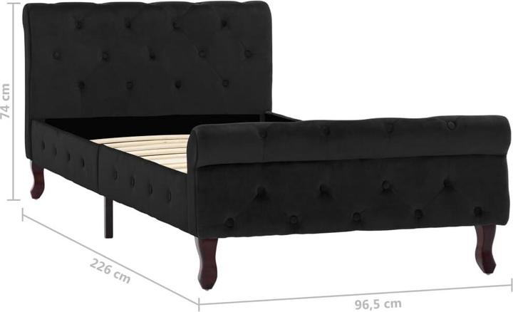 Image du produit vidaXL Bettgestell (90 x 200 cm)