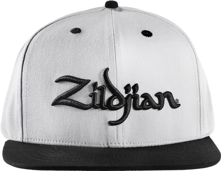 Actual product image Zildjian Baseball Cap, grau, schwarzes Logo