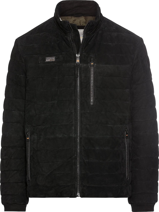 Image du produit Camel Active Veste matelassée en cuir avec col montant (60)
