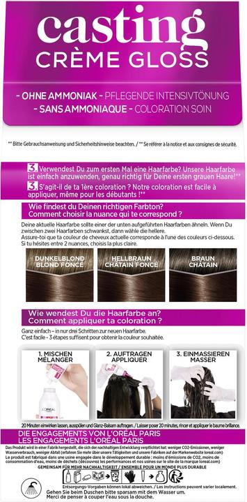 Image du produit L'Oréal Paris Casting Crème Gloss (518 Noisette Mocca)