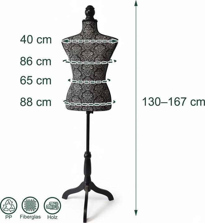 Produktbild Relaxdays Schneiderpuppe