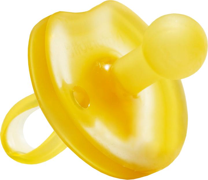 Actual product image Natursutten Organic Pacifier Butterfly Cherry Shape L 12+ months (1 x, from 12 m.)