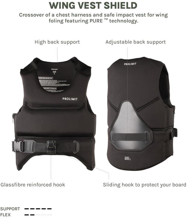 Immagine prodotto Prolimit Shield Foil shell vest/harness (M)
