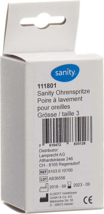 Image du produit Sanity Seringue auriculaire Gr3 27ml