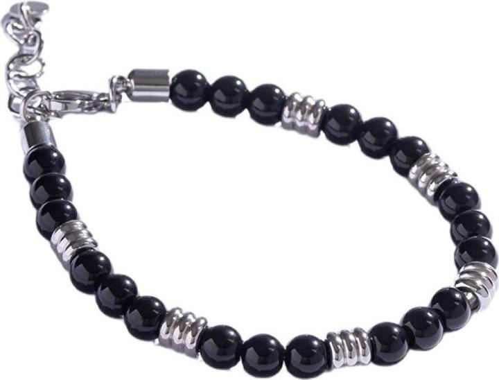 Immagine prodotto Marc Malone -ack beaded bracelet for men MCGB5027