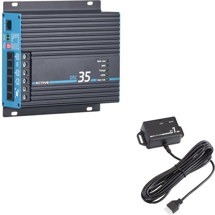 Produktbild Ective MPPT Solar Laderegler DSC35 Solarregler 500Wp 35A für 2 12V Batterien PV