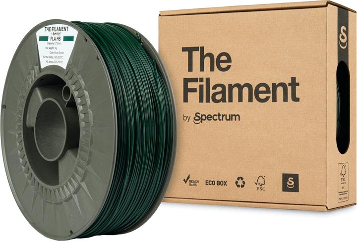 Produktbild The Filament PLA HS 1.75mm Moss Green 1kg (PLA, 1.75 mm, 1000 g, Grün)