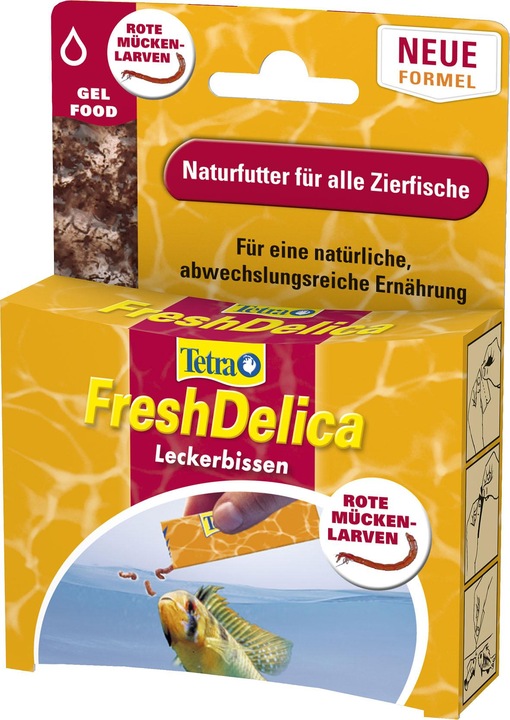 Produktbild Tetra Fresh Delica Rote Mückenlarven (Guppys)
