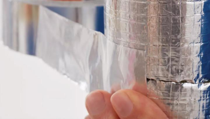 Produktbild tesa Aluminiumklebeband 60650 ohne Liner Länge 50 m Breite 50 mm (50 mm)