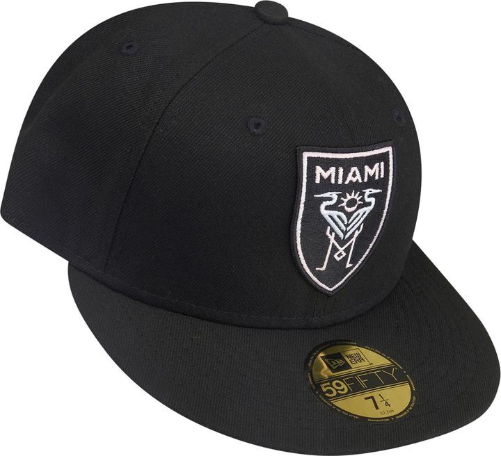 Actual product image New Era 59Fifty Fitted Cap - MLS Inter Miami noir (7 1/8)