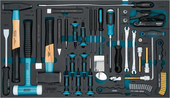 Productafbeelding HAZET Universele set 163-605/39N ∙ 39-delig ∙ 7 - 11 ∙ PH3