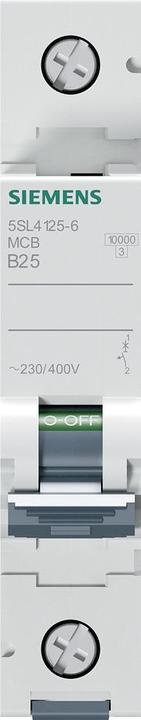 Produktbild Siemens LSSchalter V 0kA B 25A