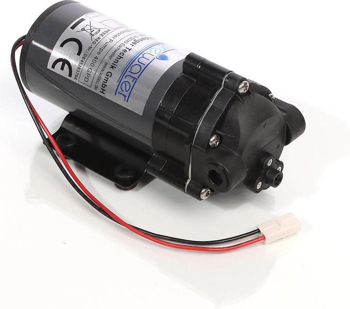 Actual product image Naturewater Booster Pump with 400 GPD (1514 l/day) 96W for Reverse Osmosis Systems (Booster pump)