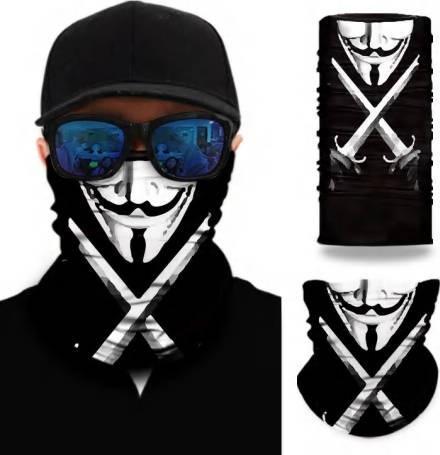 Actual product image NoName Antibakterielles Bandana - Swords Anonymous