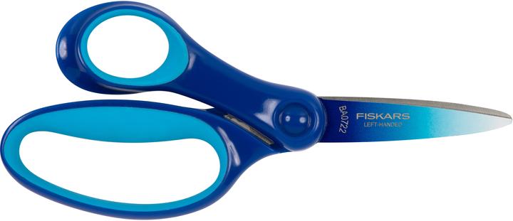 Actual product image Fiskars 1067854 Children's scissors, blue (15 cm)