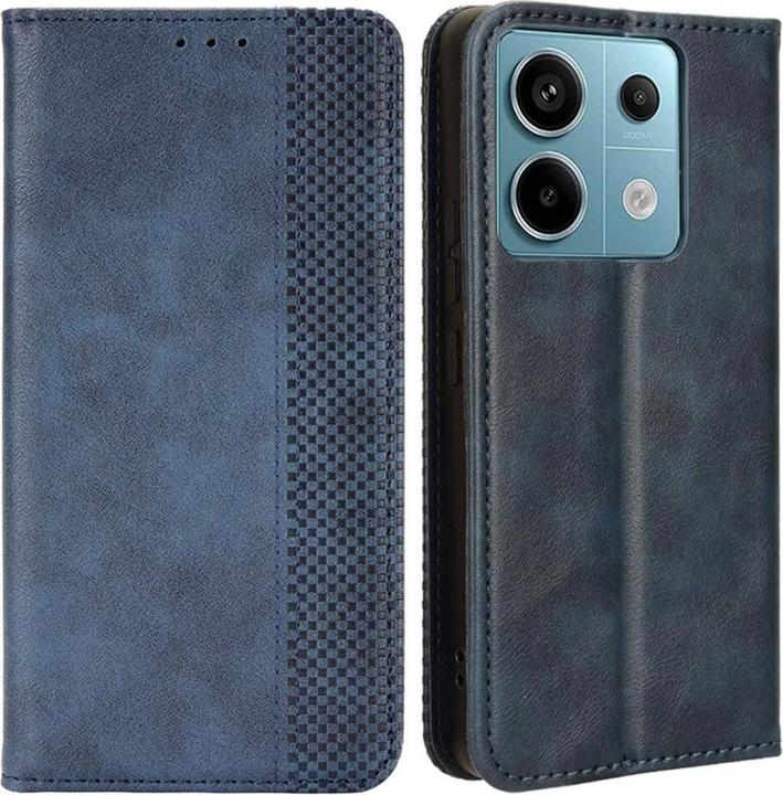 Produktbild Cover-Discount Xiaomi Redmi Note 13 Pro - Stand Flip Case Hülle blau (Xiaomi Redmi Note 13 Pro 5G)