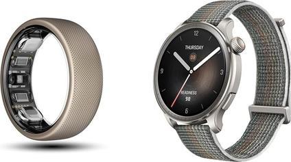 Produktbild Amazfit Helio Ring 8 Sport (8, Titanium)