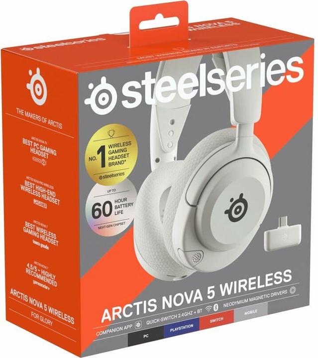 Actual product image SteelSeries Arctis Nova 5 (Wireless)