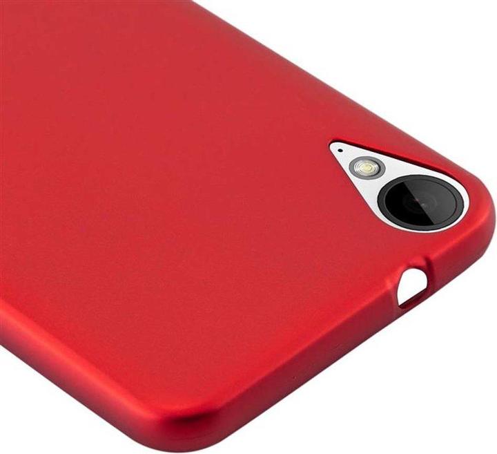 Actual product image Cadorabo TPU Matt Metallic Cover (HTC Desire 10 Lifestyle, HTC Desire 825)