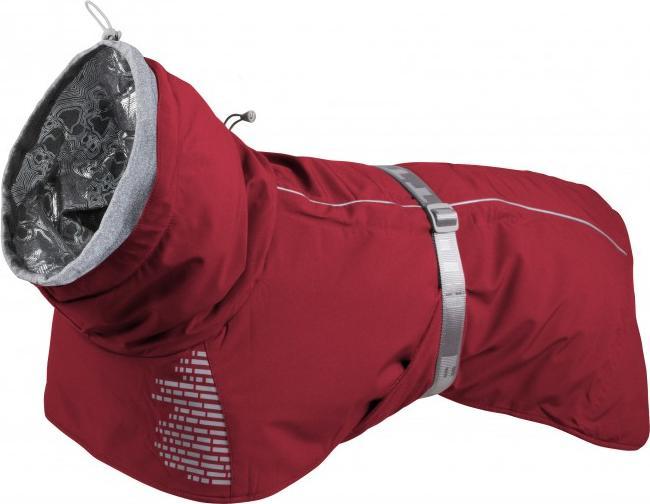 Image du produit Hurtta Manteau d'hiver Extreme Warmer wine red, 55 (M, Manteau pour chien)
