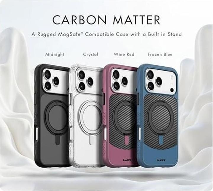Produktbild Laut Carbon Matter Case für Apple iPhone 17, Mitternacht, iPhone 17, Transparent, L IP25A CM UC (Apple iPhone 17)