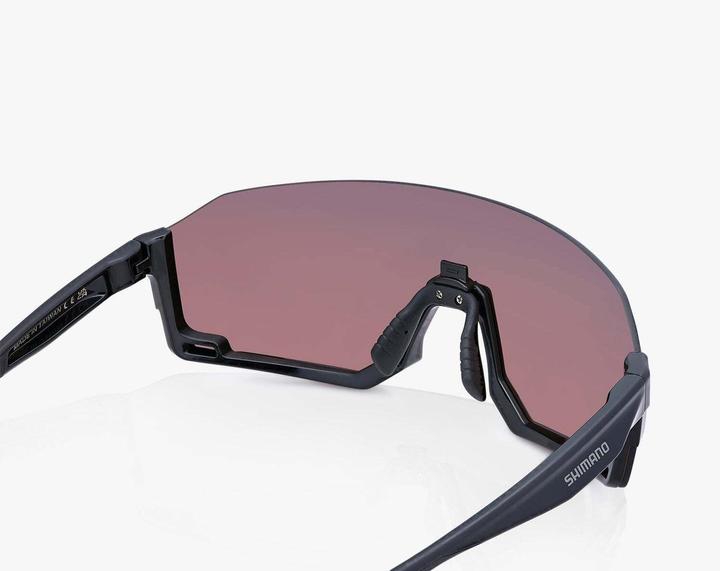 Produktbild Shimano Unisex Brille Aerolite HC black (Schwarz, Ridescape mit hohem Kontrast)