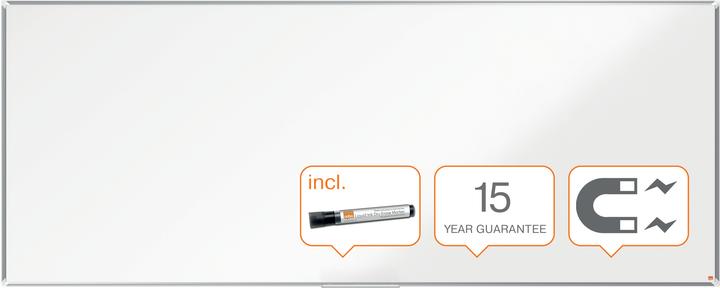 Actual product image Nobo Whiteboard Premium Plus 1915165 steel, 120x300cm (300 x 120 cm)