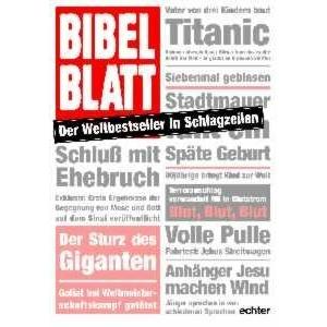 Bibelblatt, Fachbücher von Matthias Wörther, Nick Page