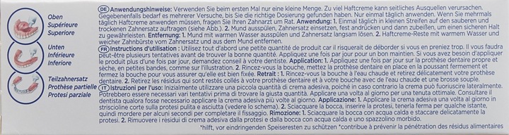 Actual product image Corega Adhesive cream strong hold (40 ml, Mouthwash)