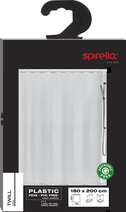 Produktbild spirella Twill (180 x 200 cm)