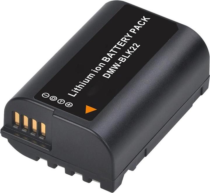 Acconic Batterie f. Panasonic DMW-BLK22E DMW-BLK22 DC-S5 G9 GH5 GH5S GH6 (Batterie de l'appareil photo)