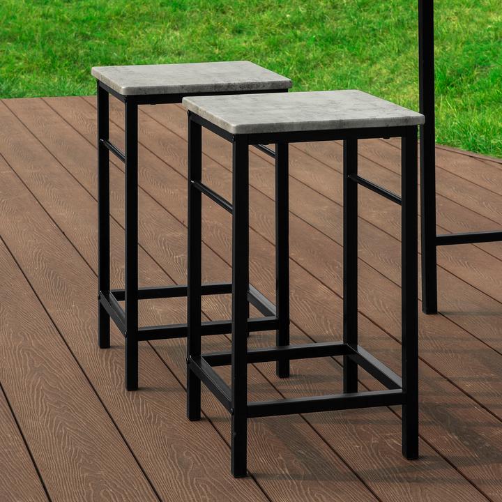 Produktbild SoBuy Bartisch (60 x 100 x 87 cm)