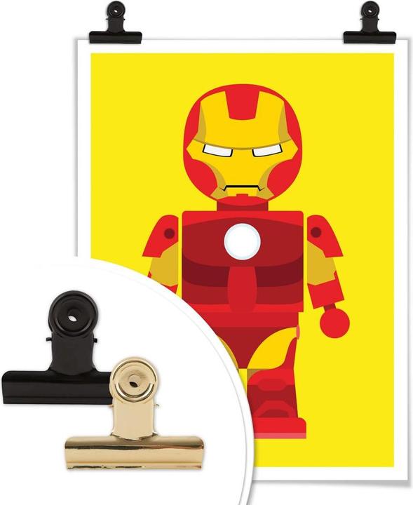 Produktbild Trenddeko Iron Man Spielzeug (40 x 50 cm)