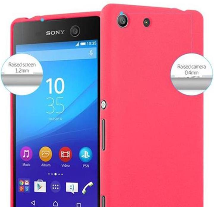 Actual product image Cadorabo TPU Frosted Cover (Sony Xperia M5)