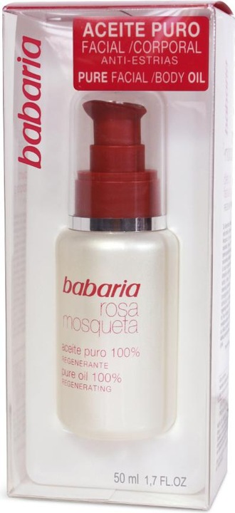 Produktbild Babaria Pure Facial Oil Rosa Mosqueta (50 ml) (Körperlotion, 50 ml)