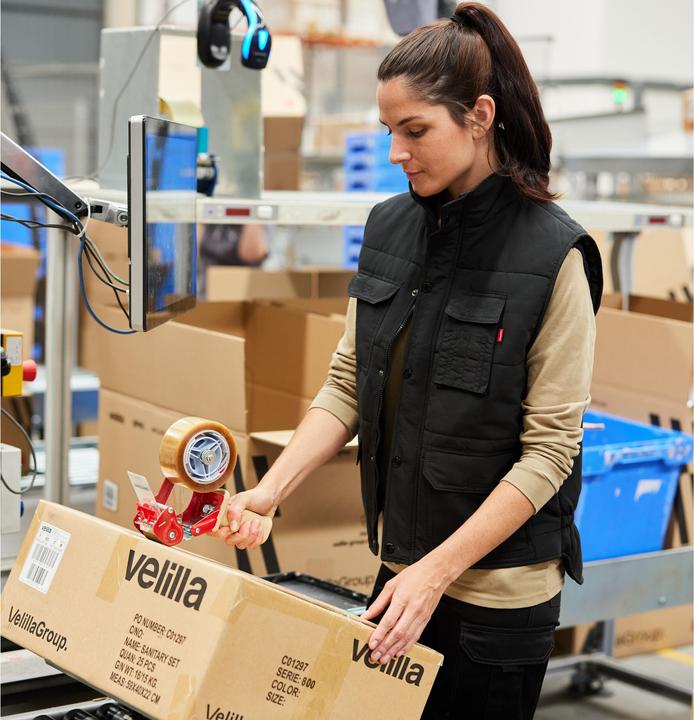 Produktbild Velilla Steppweste mit mehreren Taschen (XXL)