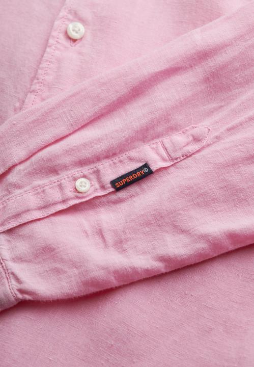 Immagine prodotto Superdry Camicia da vacanza in lino con maniche lunghe (L)