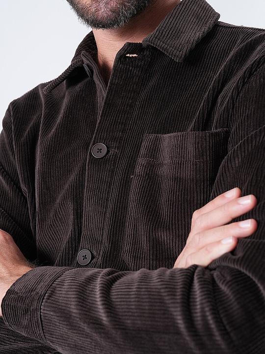 Actual product image Knowledge Cotton Apparel Overshirt (S)