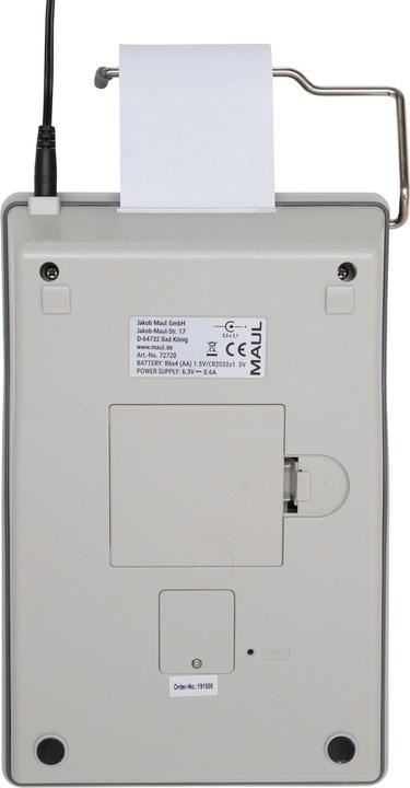 Actual product image Maul Calculator MPP32 Grey (Batteries)