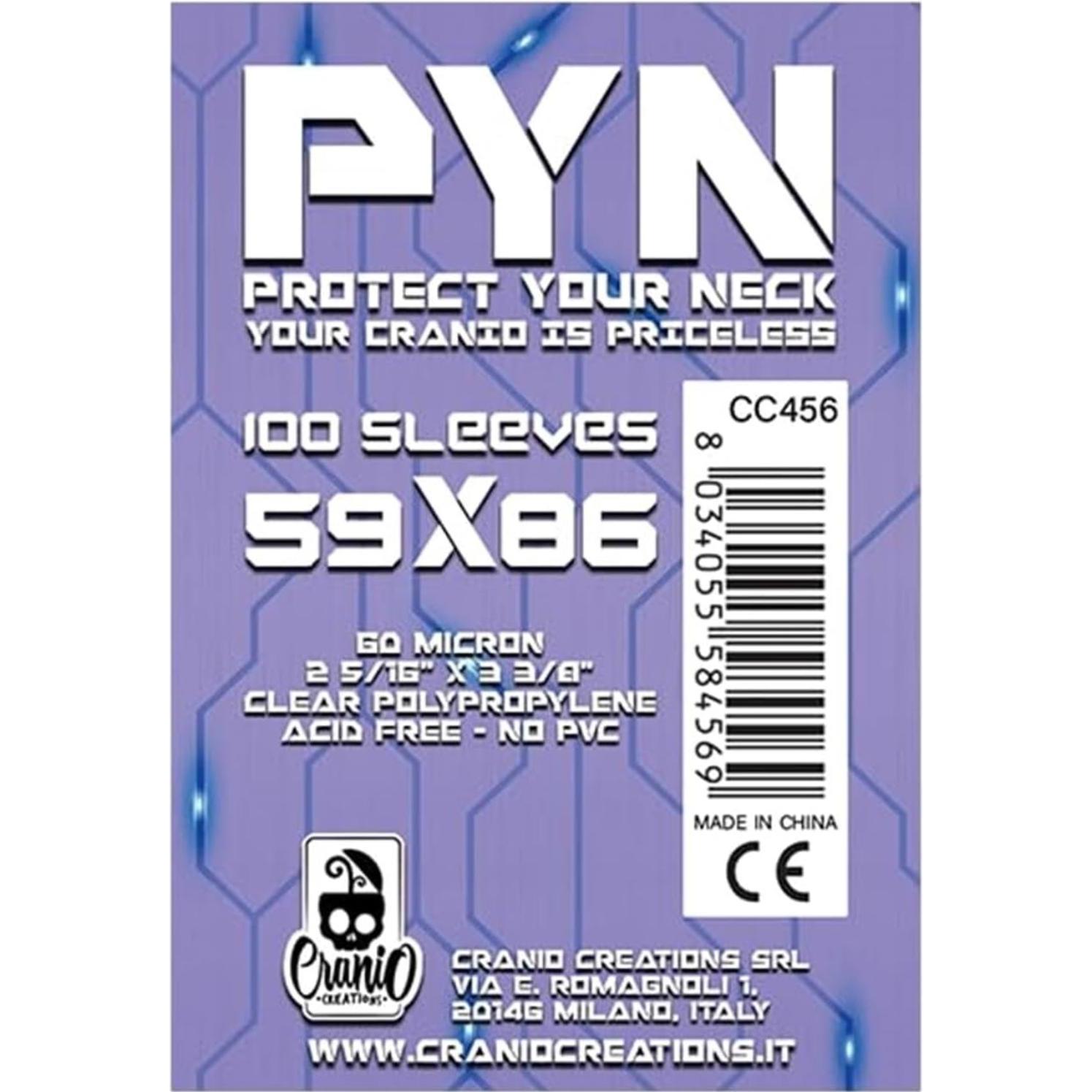 Cranio Creations Bustine Protettive PYN 59 x 86 (Yu-gi-oh)