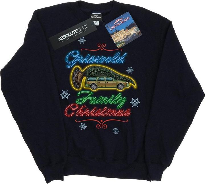 Produktbild National Lampoon´s Vacation National Lampoon's Christmas Vacation Griswold Family Christmas Sweatshirt Mädchen (140, 146)
