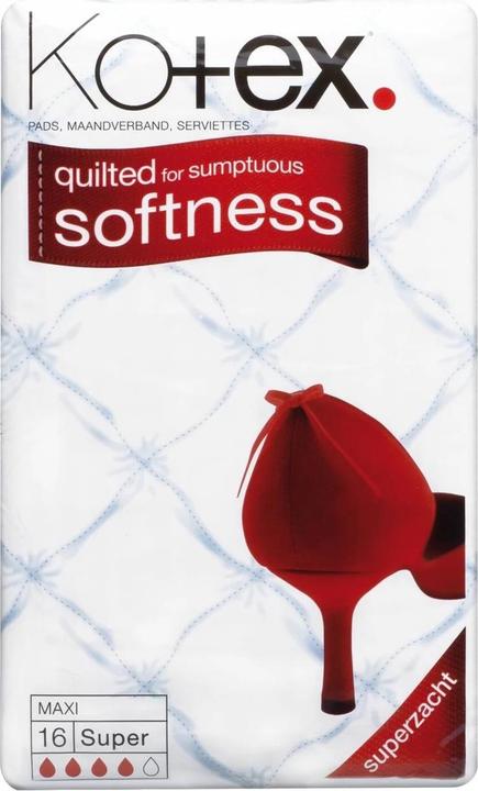 Produktbild Kotex Maxi Super 16 Pads (16x)
