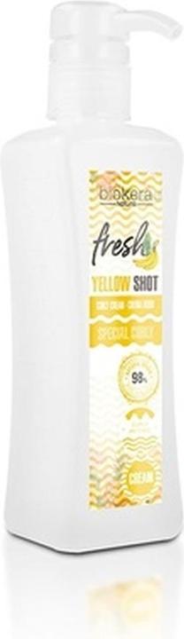 Image du produit Salerm Curly Cream Yellow Shot 300ml Biokera (Crème capillaire, 300 ml)