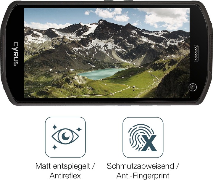 Produktbild Dipos Schutzfolie Matt für Cyrus CS28 Hipster Rev.2 (1 Stück, Cyrus CS 28 Hipster)