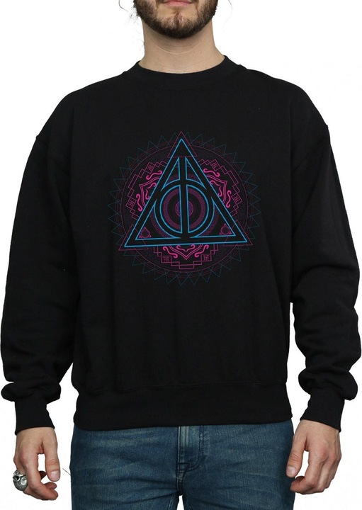 Immagine prodotto Neon Deathly Hallows Felpa Uomo (3XL)
