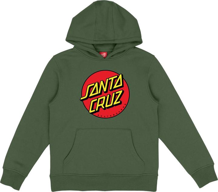 Actual product image Santa Cruz Classic Dot Kids Hoodie (10XL)