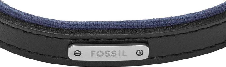 Produktbild Fossil Everett Armband (28 cm, Edelstahl, Leder)