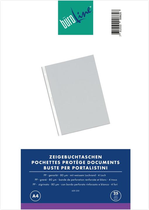 Produktbild BüroLine Zeigetaschen (A4, 25x)