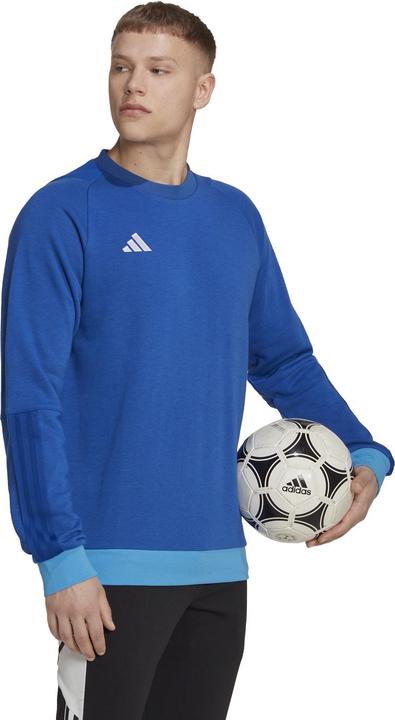 Actual product image adidas Tiro 23 Competition Crew Mens Sweatshirt Blue HU1325 (L) (L)